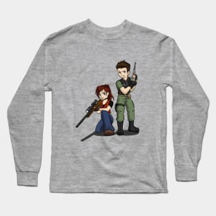 RE: Code Veronica Chris and Claire Redfield Long Sleeve T-Shirt